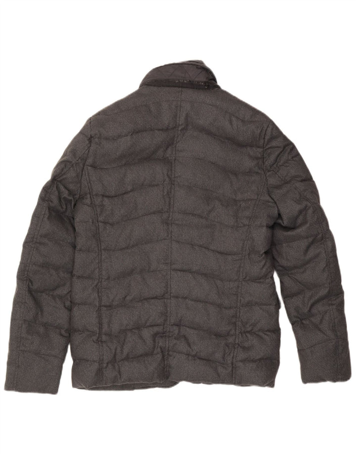 Gas Mens Padded Jacket UK 36 Small Grey Polyamide