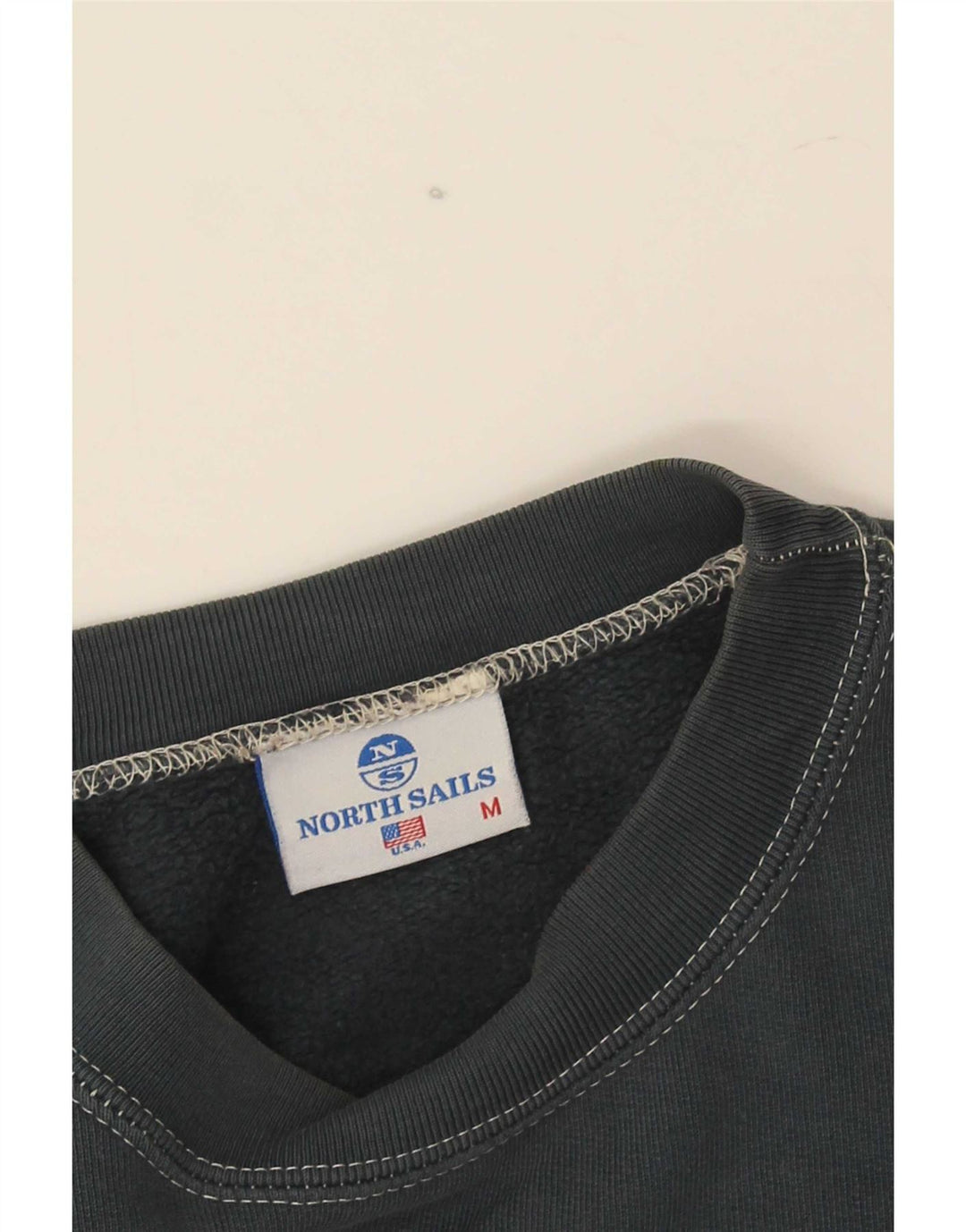 North Sails Mens Graphic Sweatshirt Jumper Medium Blue