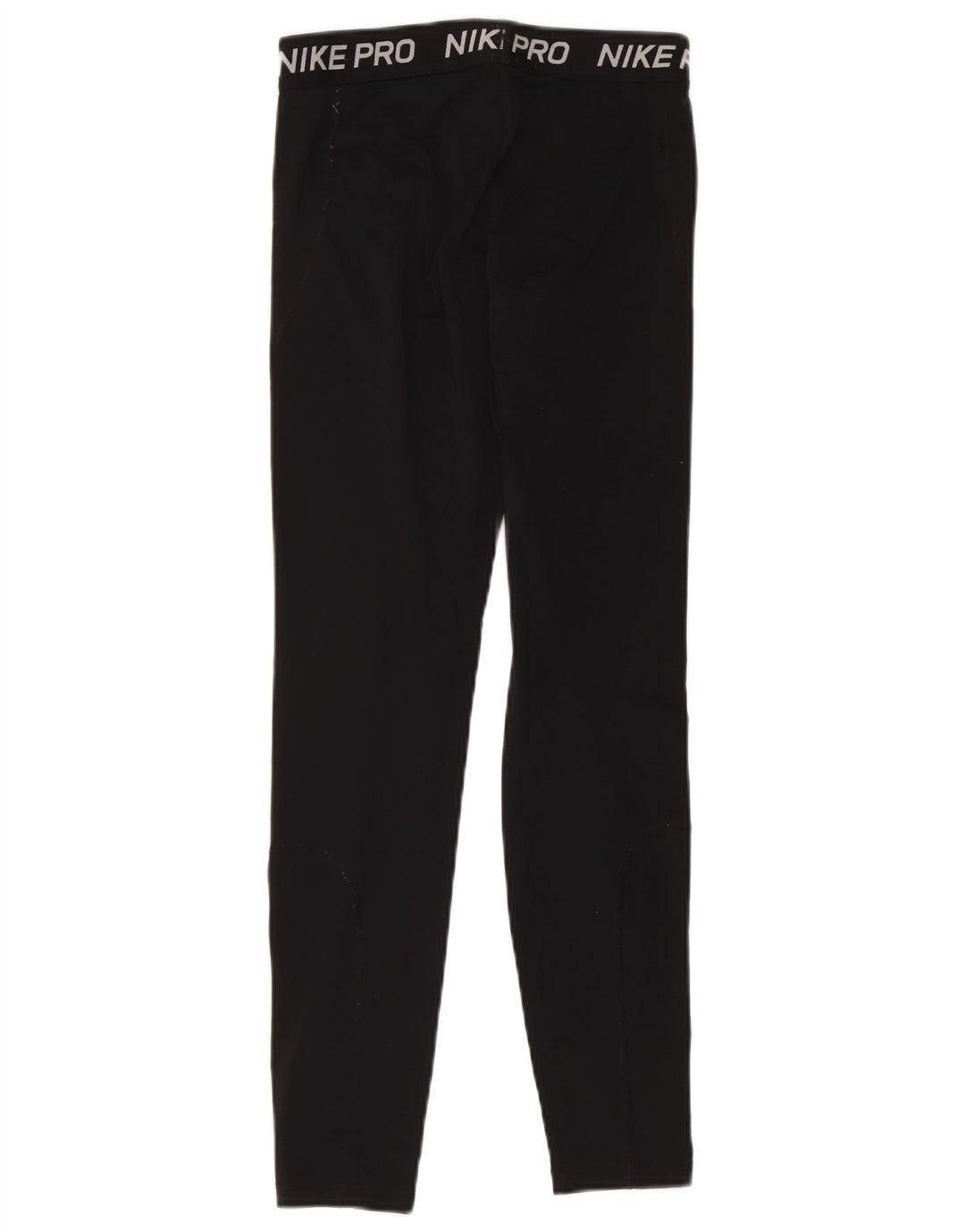 Nike Womens Graphic Leggings UK 10 Small  Black Polyester