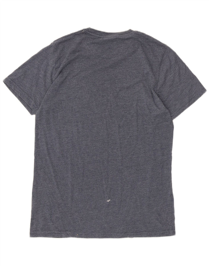 Pierre Cardin Mens T-Shirt Top Small Navy Blue Cotton