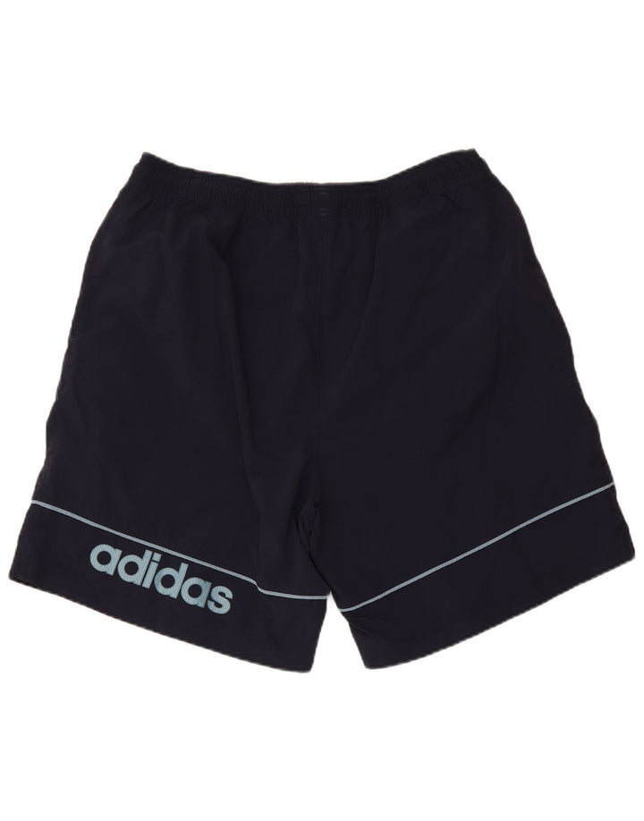 ADIDAS Mens Graphic Sport Shorts XL  Navy Blue Polyamide