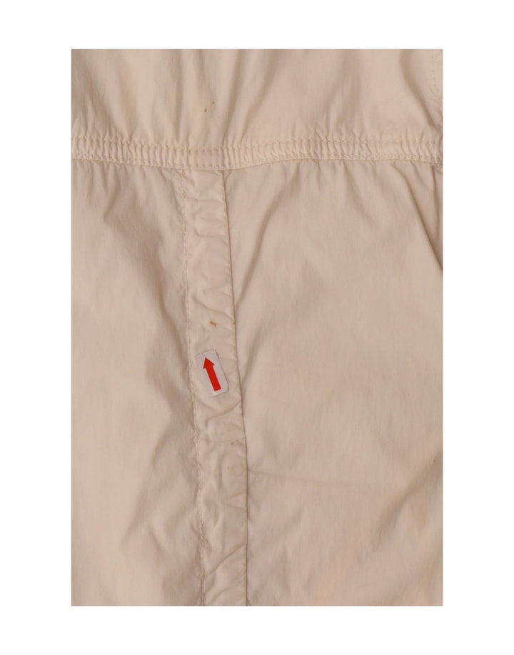TRUSSARDI Mens Utility Jacket IT 54 2XL Off White Cotton Vintage Trussardi and Second-Hand Trussardi from Messina Hembry 