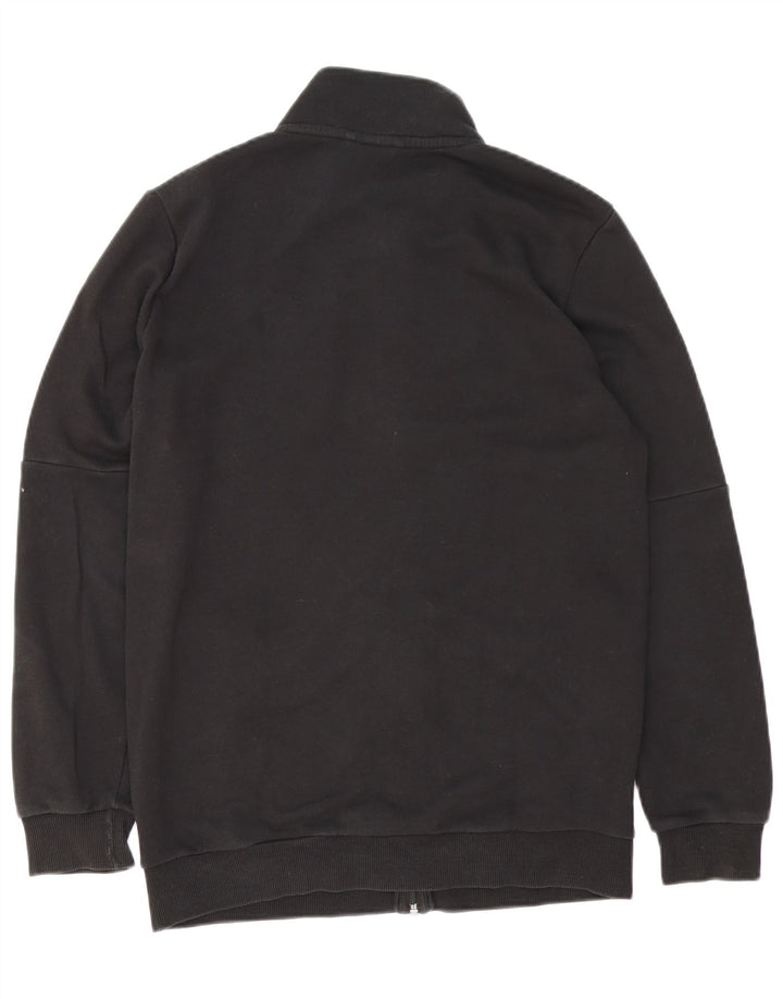 PUMA Mens Graphic Tracksuit Top Jacket Small Black