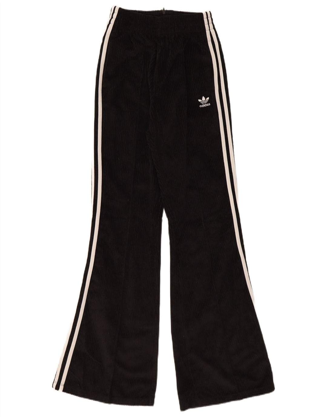 Adidas Womens Tracksuit Trousers UK 6 XS  Black Polyester