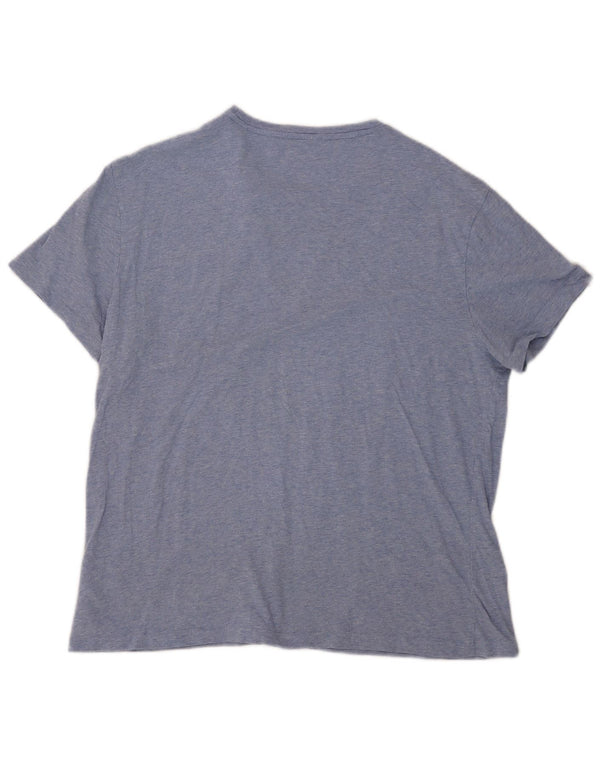 Polo Ralph Lauren Mens T-Shirt Top Medium Blue Cotton