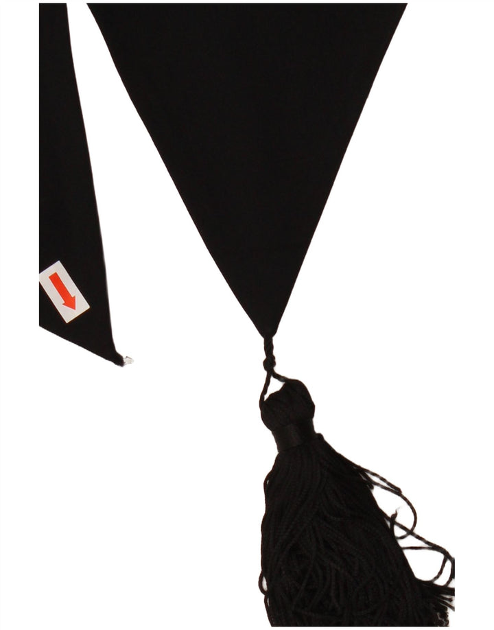 Moschino Womens Crop 1 Button Blazer Jacket UK 12 Medium Black Acetate