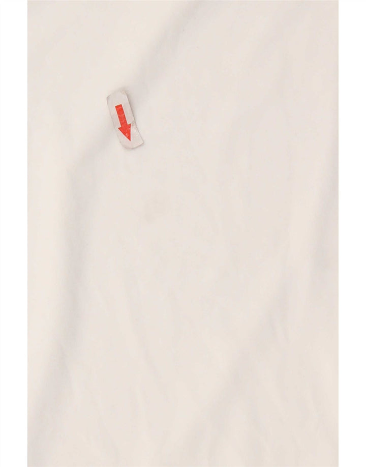 PUMA Mens T-Shirt Top 2XL White Colourblock Polyester