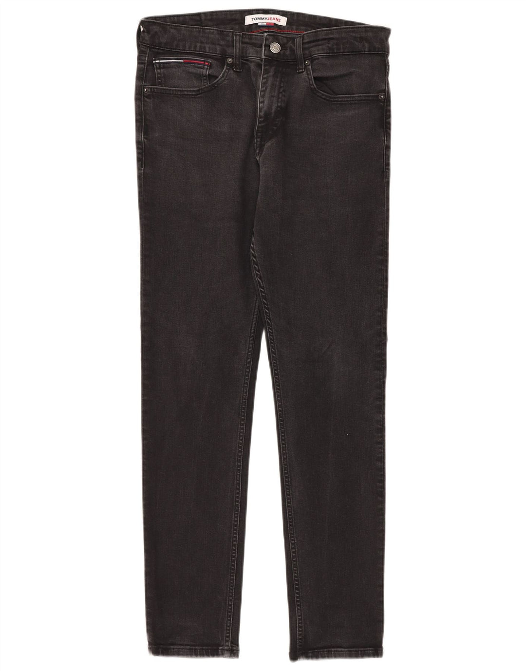 TOMMY HILFIGER Mens Austin Slim Jeans  W32 L32 Black Cotton