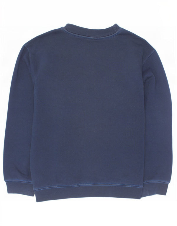Nike Boys Graphic Sweatshirt Jumper 10-11 Years Medium Navy Blue