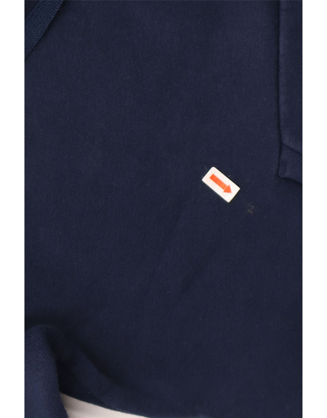 ADIDAS Mens Hoodie Jumper Small Navy Blue Cotton