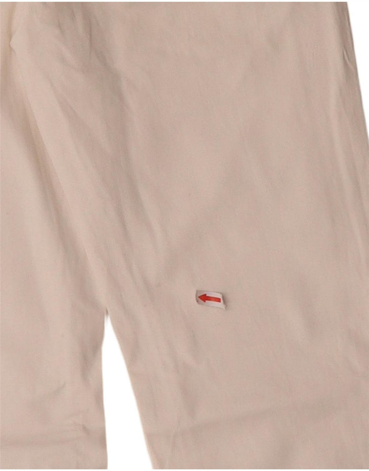 Gas Womens Albert Slim Jeans W29 L34 White Cotton