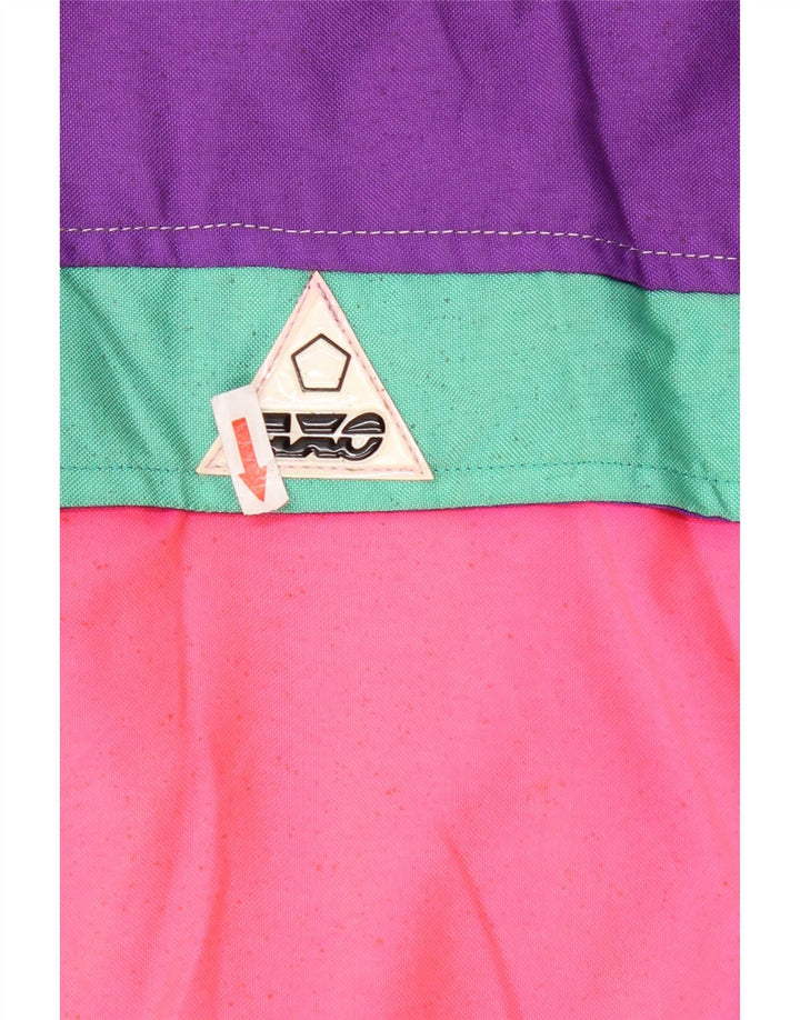 AXO Womens Racer Jacket UK 16 Large Multicoloured Colourblock Polyamide