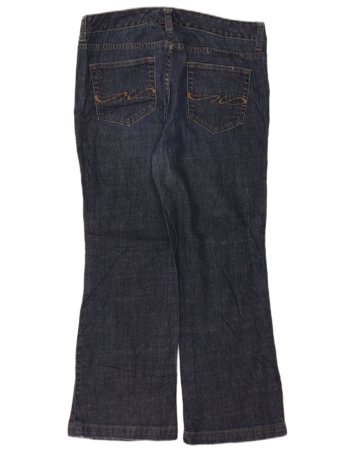 TOMMY HILFIGER Womens Bootcut Jeans US 6 Medium W30 L26 Navy Blue Cotton