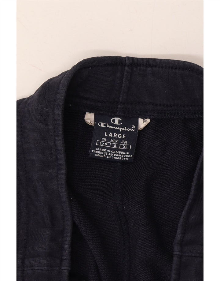 CHAMPION Mens Tracksuit Trousers Joggers Large Navy Blue Vintage Champion and Second-Hand Champion from Messina Hembry 