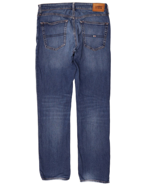 TOMMY HILFIGER Mens Scanton Slim Jeans W34 L32 Blue Cotton