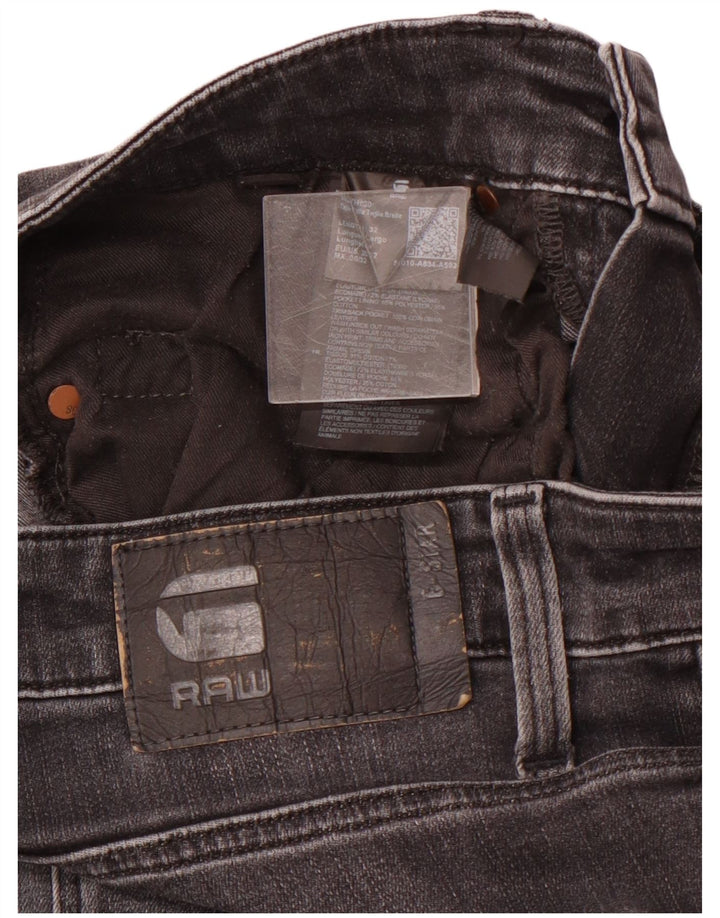 G-STAR Mens Slim Jeans W30 L32 Grey Cotton