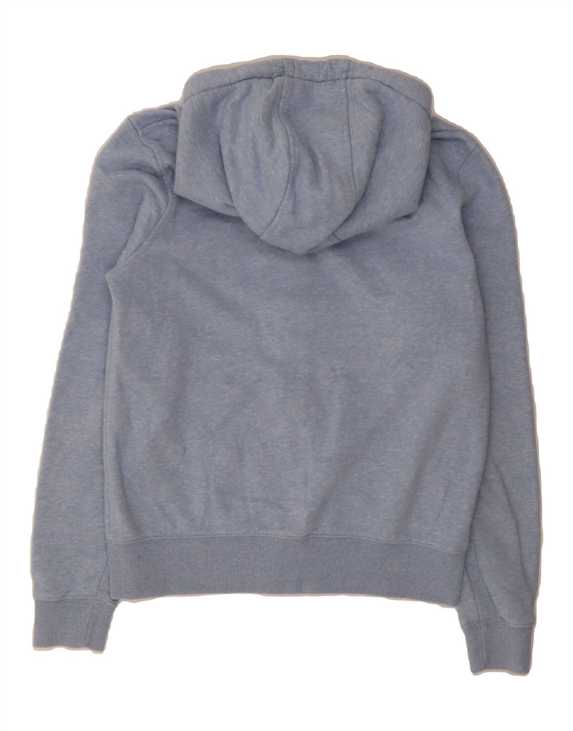 SOUL CAL Womens Zip Hoodie Sweater UK 12 Medium Blue Cotton Vintage Soul Cal and Second-Hand Soul Cal from Messina Hembry 