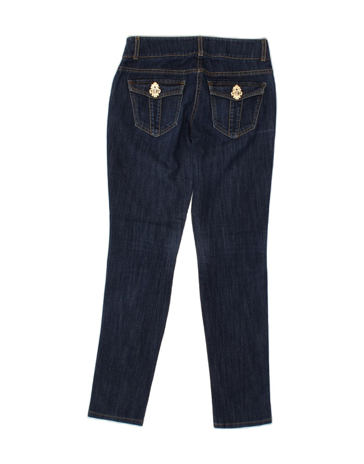 ROCCOBAROCCO Womens Slim Jeans W28 L28  Navy Blue Cotton Vintage Roccobarocco and Second-Hand Roccobarocco from Messina Hembry 