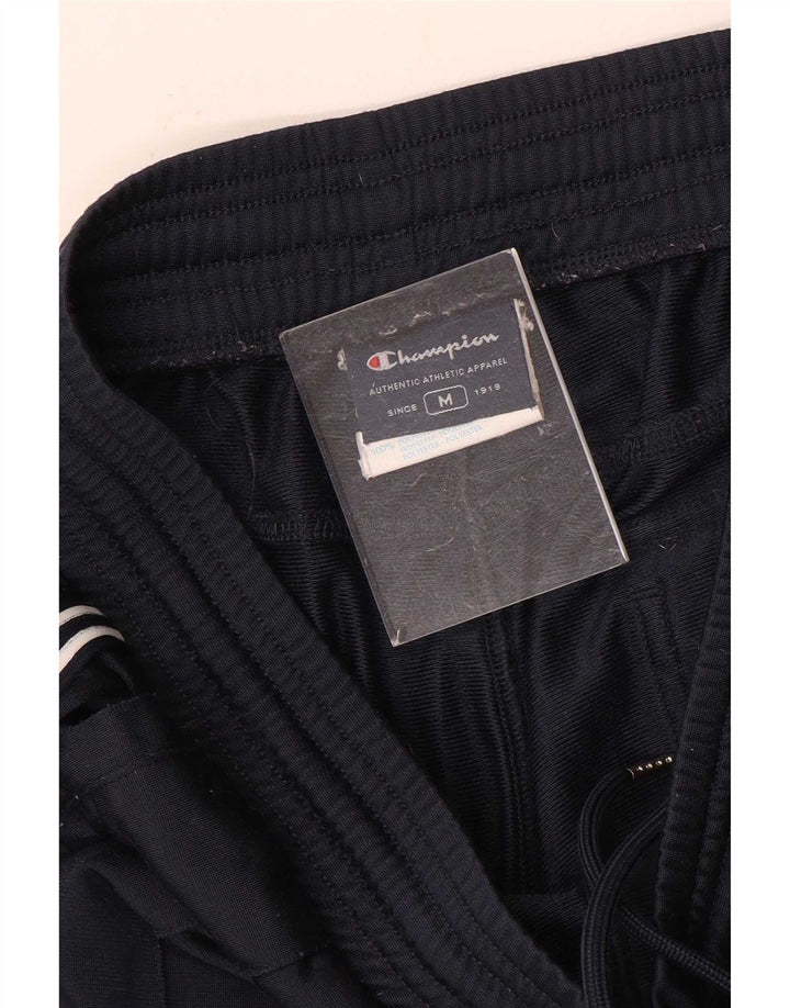 Champion Womens Tracksuit Trousers Joggers UK 14 Medium Navy Blue Polyester