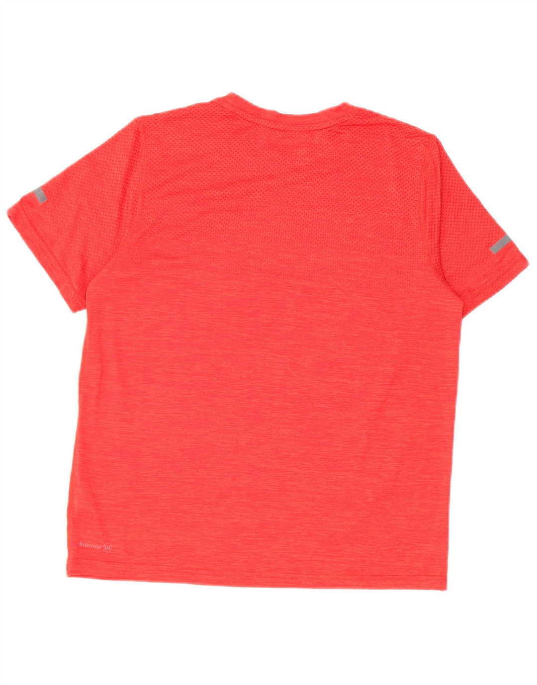 RUSSELL ATHLETIC Boys Dri-Power T-Shirt Top 14-15 Years XL Red Flecked