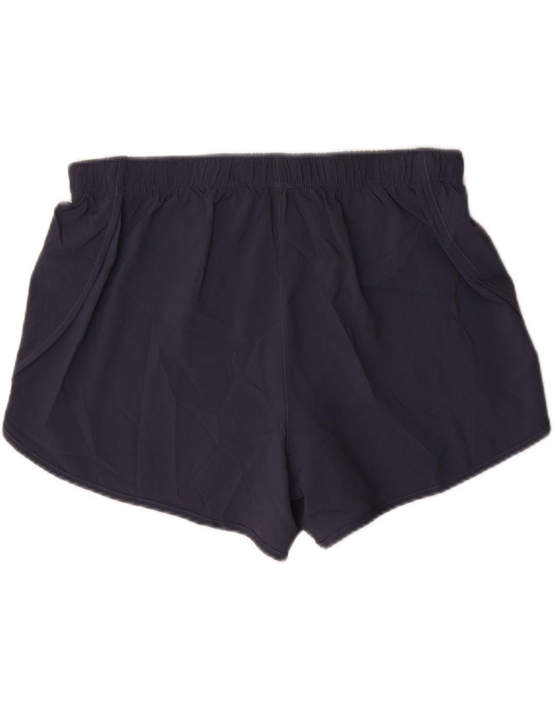 NEW BALANCE Womens Sport Shorts UK 16 Large  Navy Blue Polyester