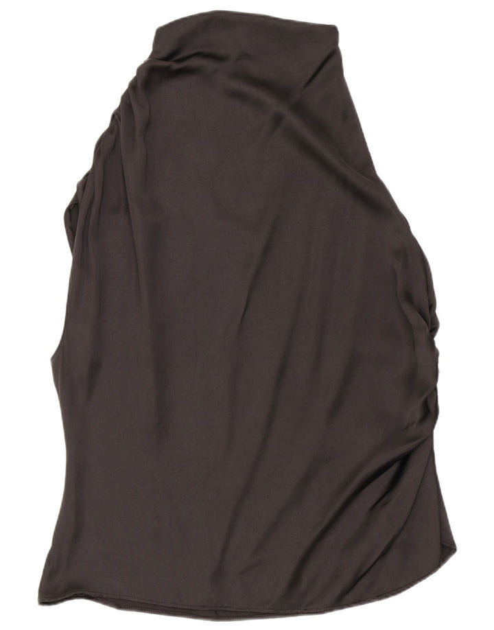 Zara Womens Blouse Top UK 20 2XL Black