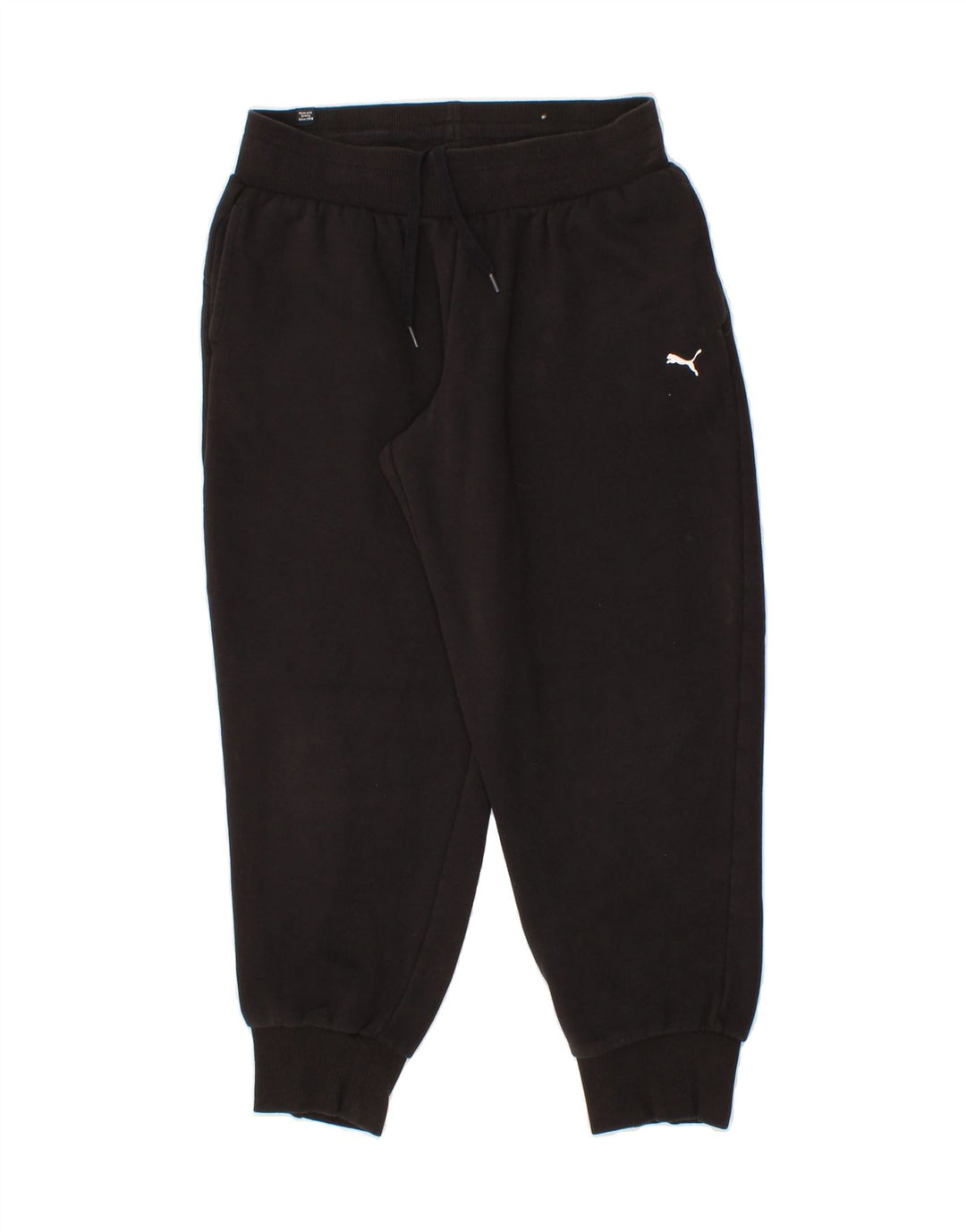 PUMA Mens Tracksuit Trousers Joggers Medium Black Cotton Vintage Puma and Second-Hand Puma from Messina Hembry 