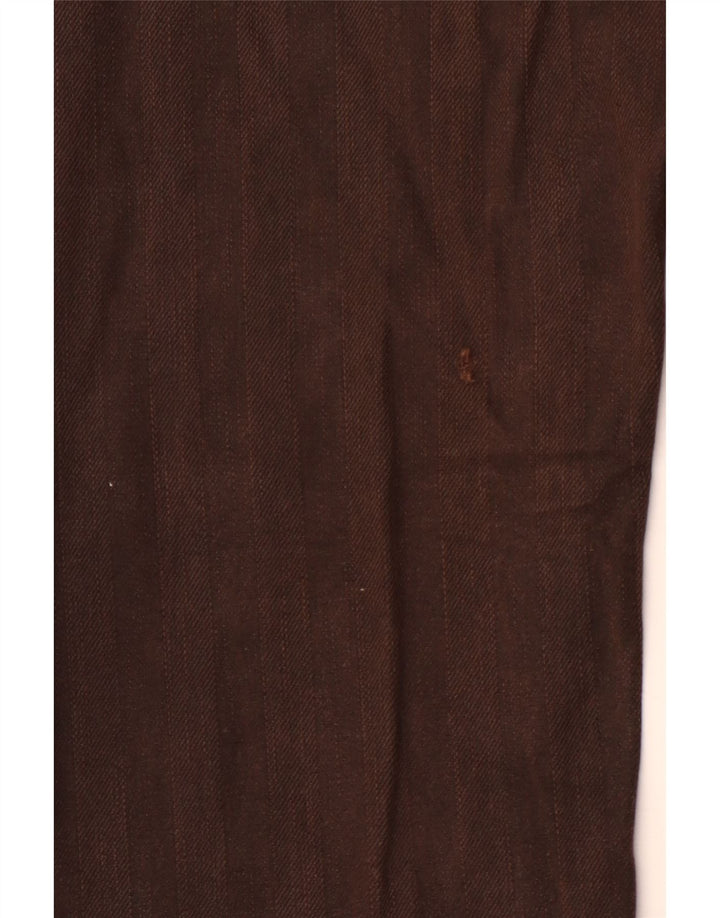 Marlboro Classics Mens Straight Casual Trousers W32 L31  Brown