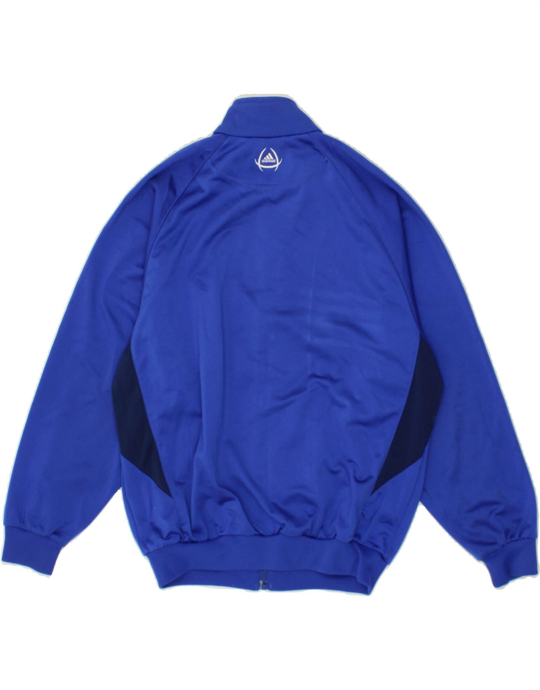 ADIDAS Boys Graphic Tracksuit Top Jacket 11-12 Years Large Blue Vintage Adidas and Second-Hand Adidas from Messina Hembry 