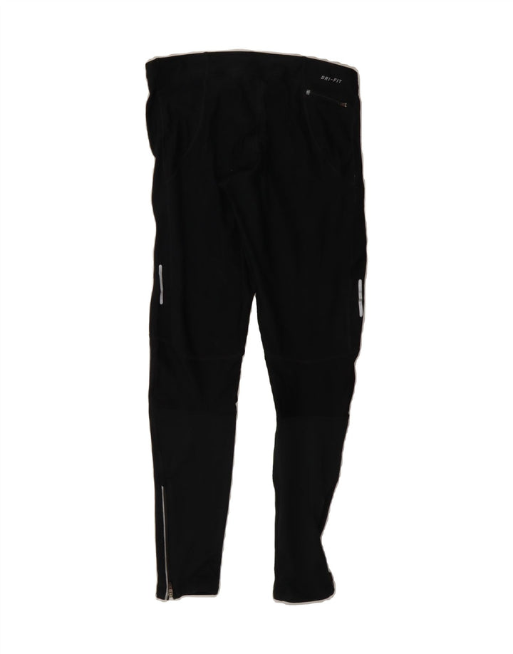 NIKI Womens Dri Fit Leggings UK 10 Small Black Vintage Niki and Second-Hand Niki from Messina Hembry 