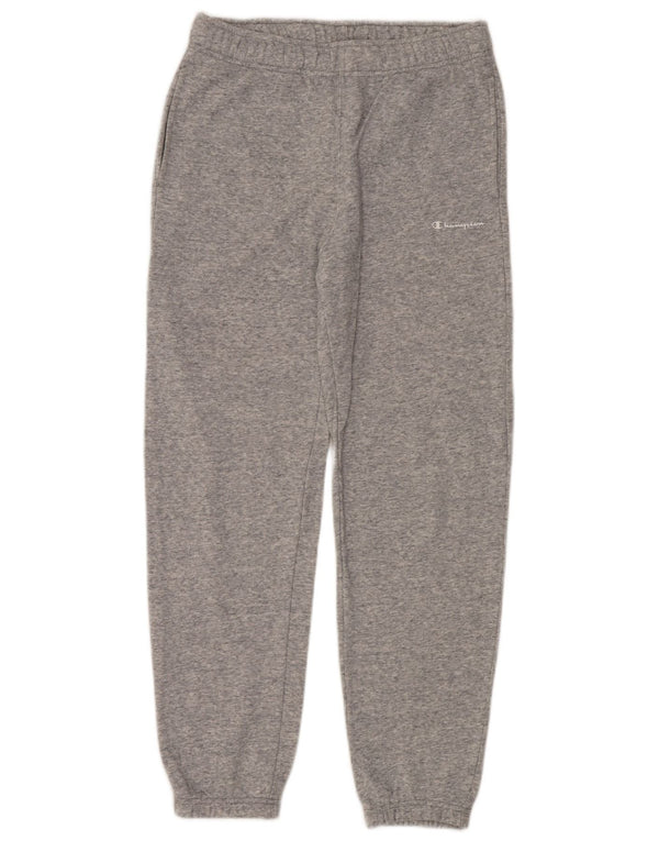 Champion Mens Tracksuit Trousers Joggers Small Grey Cotton