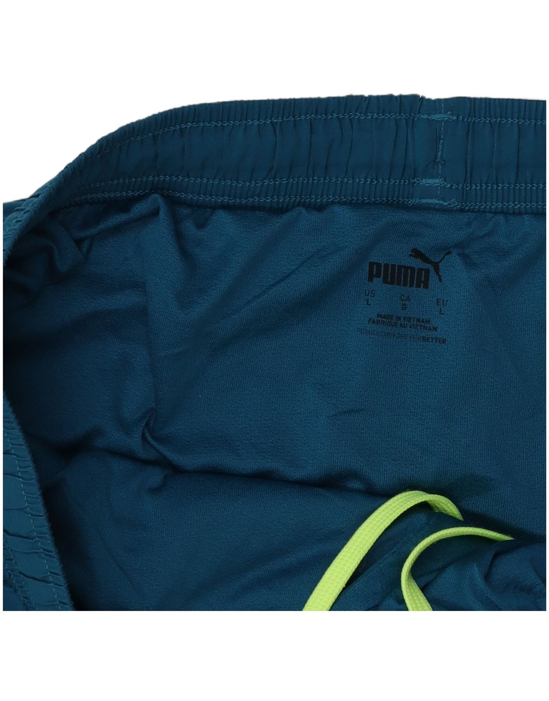 PUMA Mens Sport Shorts Large  Blue Colourblock
