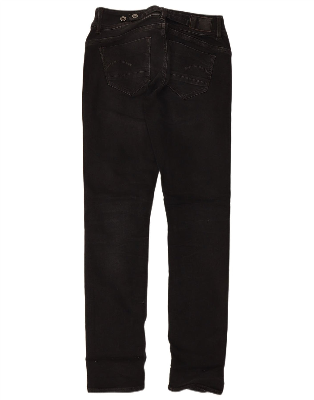 G-STAR Womens Straight Jeans W29 L32 Grey Cotton