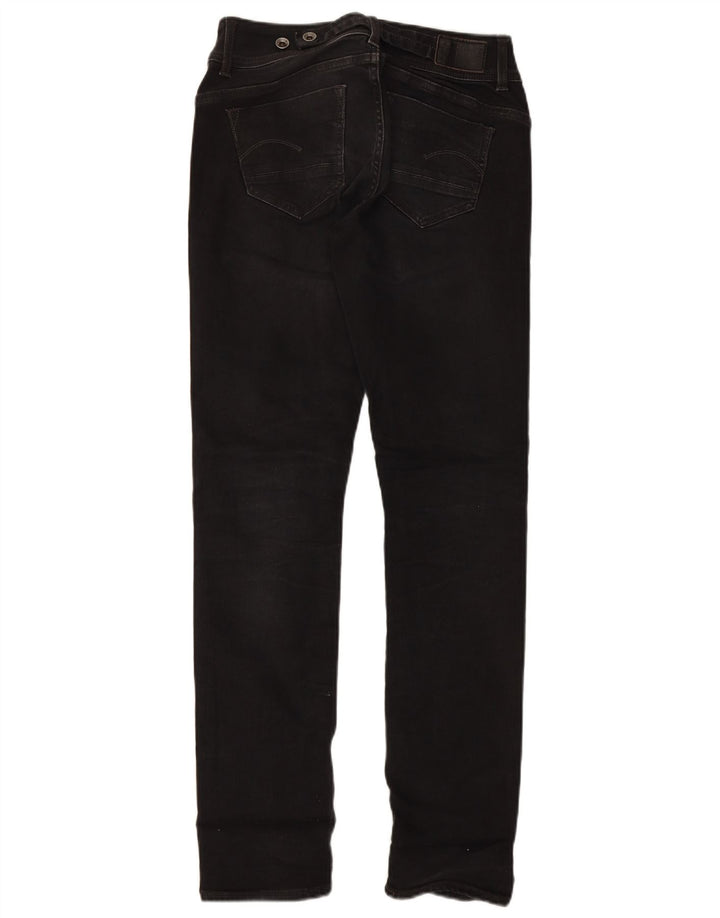 G-STAR Womens Straight Jeans W29 L32 Grey Cotton
