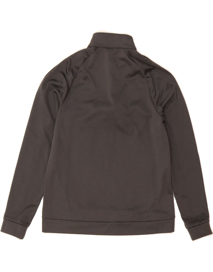 NIKE Mens Dri Fit Zip Neck Pullover Tracksuit Top Small Grey Polyester Vintage Nike and Second-Hand Nike from Messina Hembry 