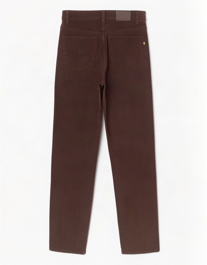 Camel Active Mens Tapered Jeans W31 L31 Brown Cotton
