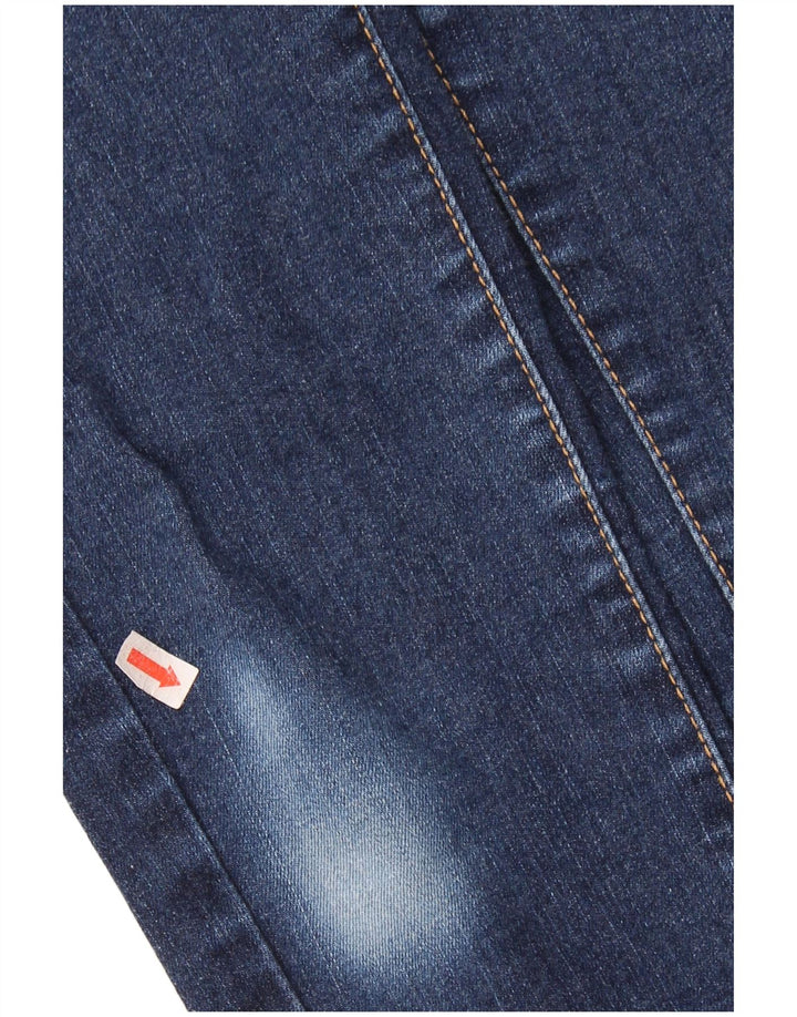 LEVI'S Womens Mile High Super Skinny Jeans W25 L30 Blue Cotton