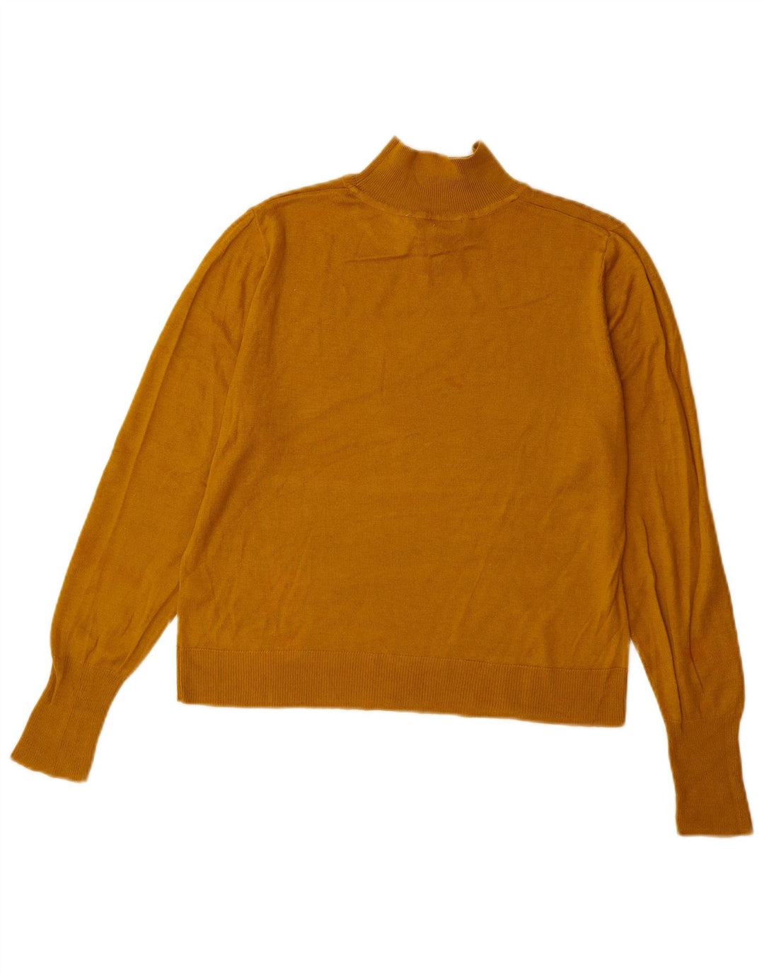 Zara Womens Turtle Neck Jumper Sweater UK 10 Small Beige