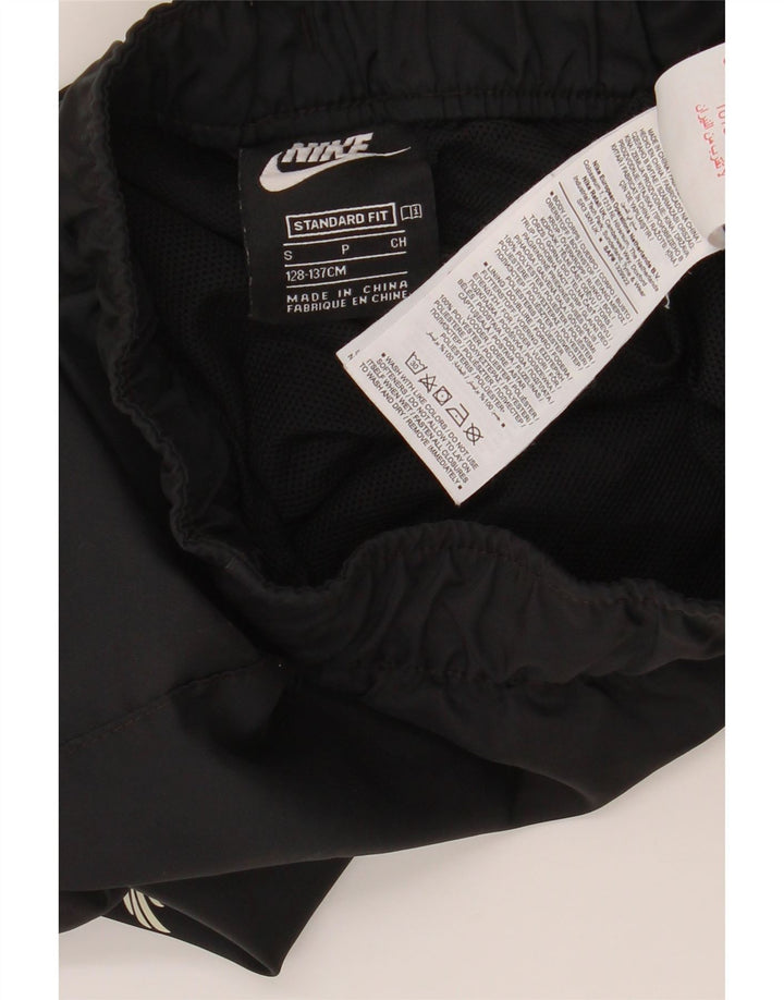 NIKE Boys Liverpool Standard Fit Sport Shorts 8-9 Years Small Black