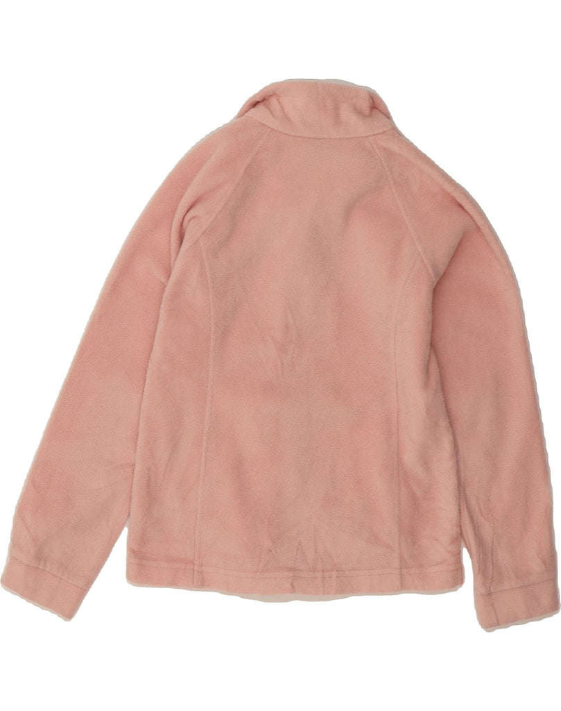 COLUMBIA Girls Fleece Jacket 10-11 Years Medium  Pink Polyester Vintage Columbia and Second-Hand Columbia from Messina Hembry 