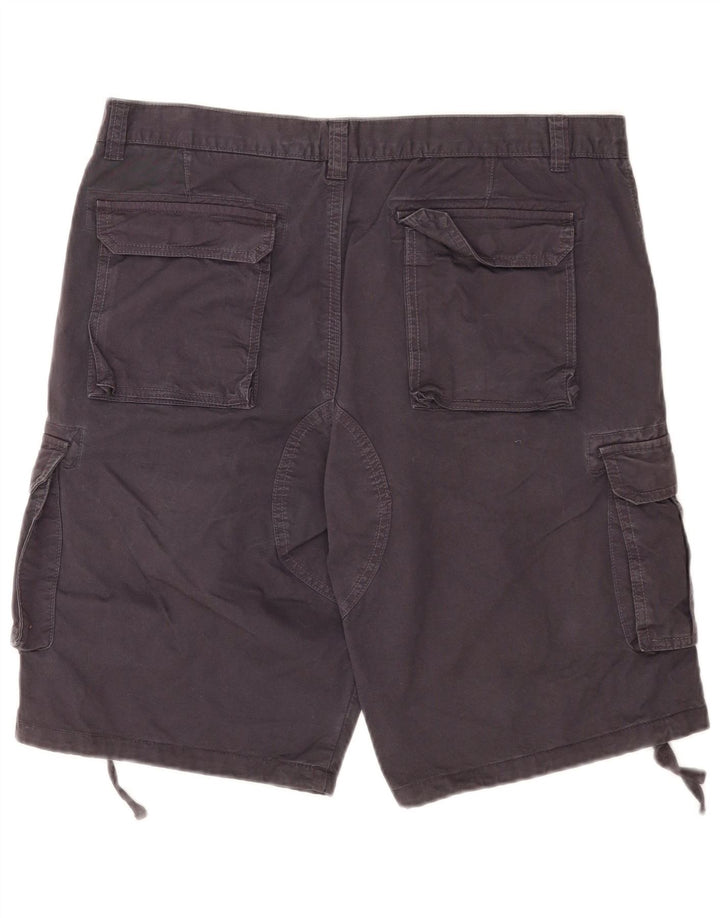 Scout Mens Cargo Shorts XL Navy Blue Cotton