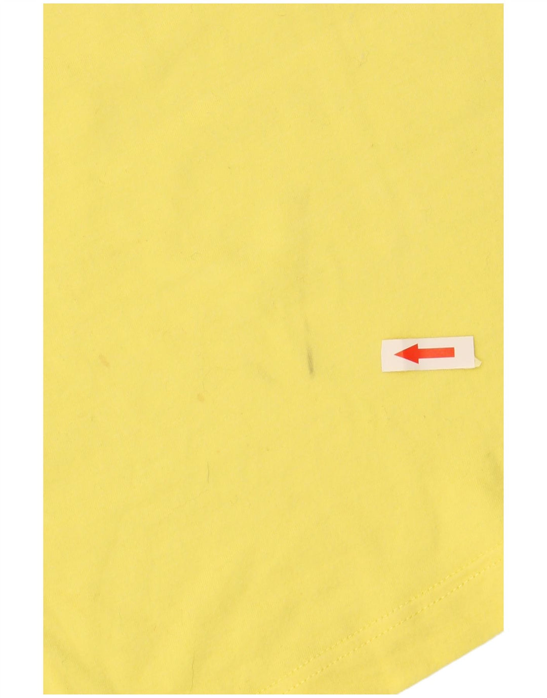 KRIZIA Womens Graphic T-Shirt Top UK 16 Large Yellow Cotton