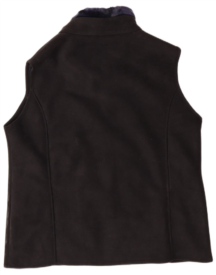 JACK MURPHY Womens Gilet UK 18 XL  Black Acrylic
