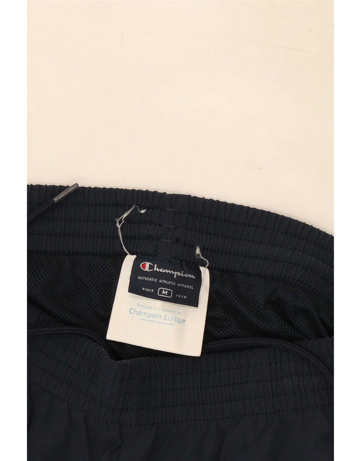Champion Mens Tracksuit Trousers Medium Navy Blue Polyester