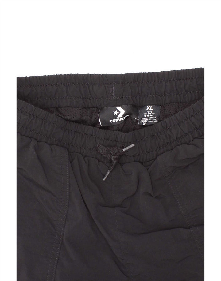 Converse Boys Sport Shorts 13-14 Years XL Black Polyester