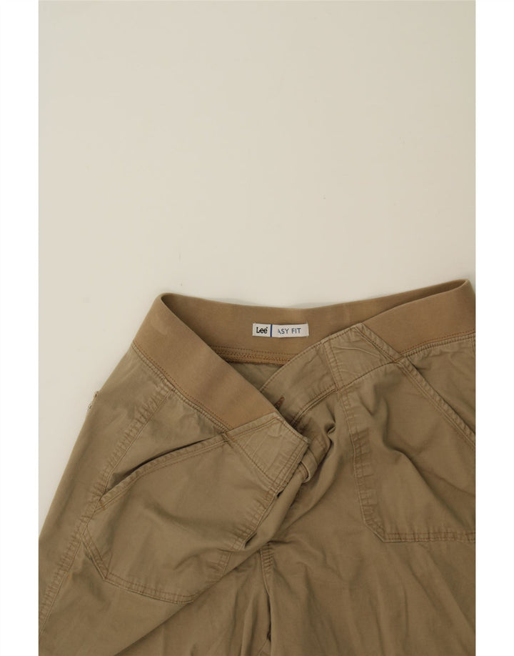 LEE Womens Easy Fit Casual Shorts W36 XL Brown Vintage Lee and Second-Hand Lee from Messina Hembry 