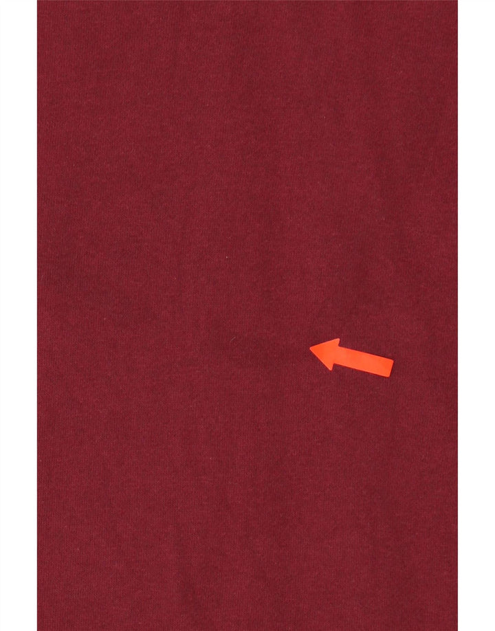 CHAMPION Mens Sweatshirt Jumper Medium Burgundy Cotton Vintage Champion and Second-Hand Champion from Messina Hembry 