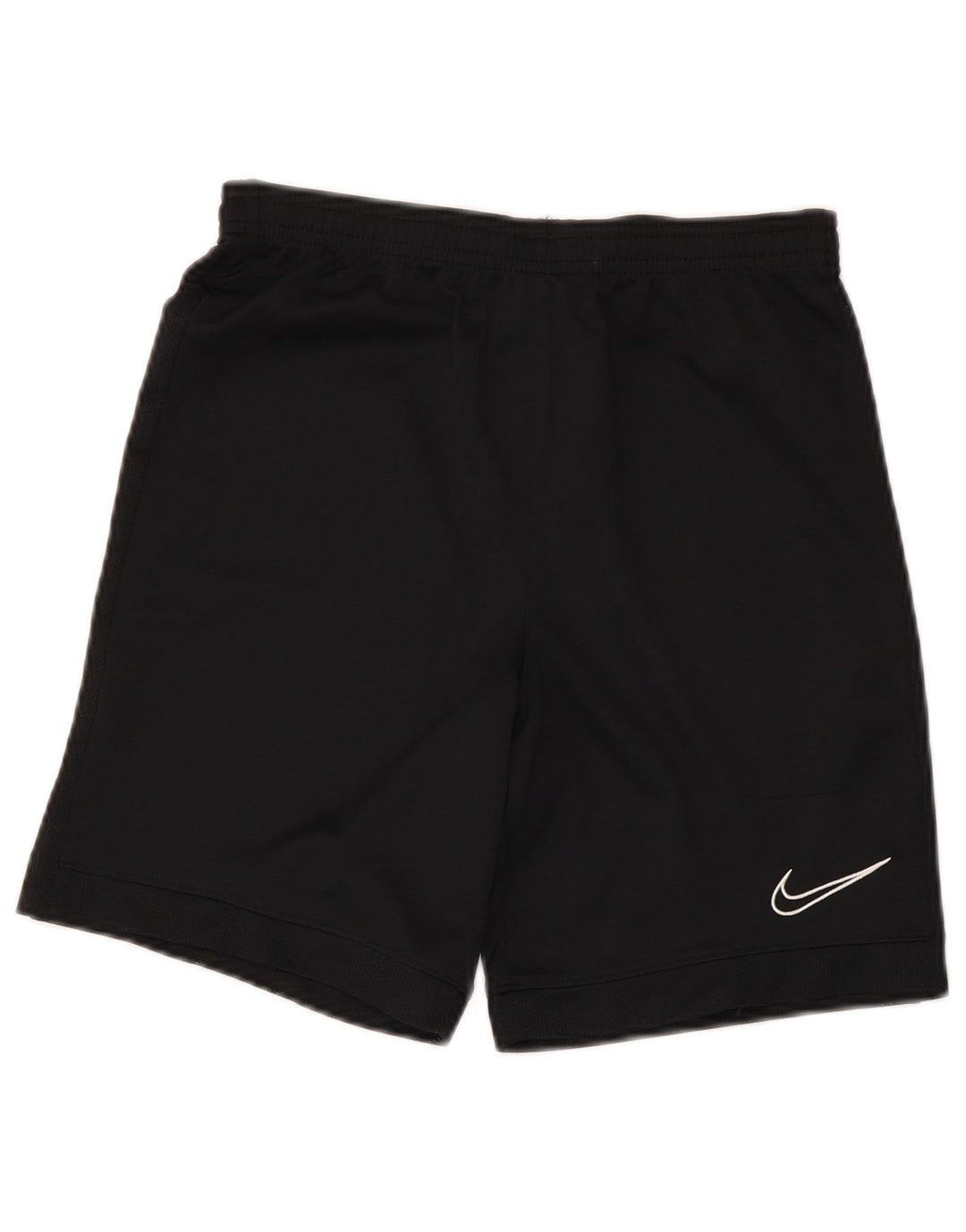 NIKE Boys Dri Fit Sport Shorts 12-13 Years Large Black Polyester