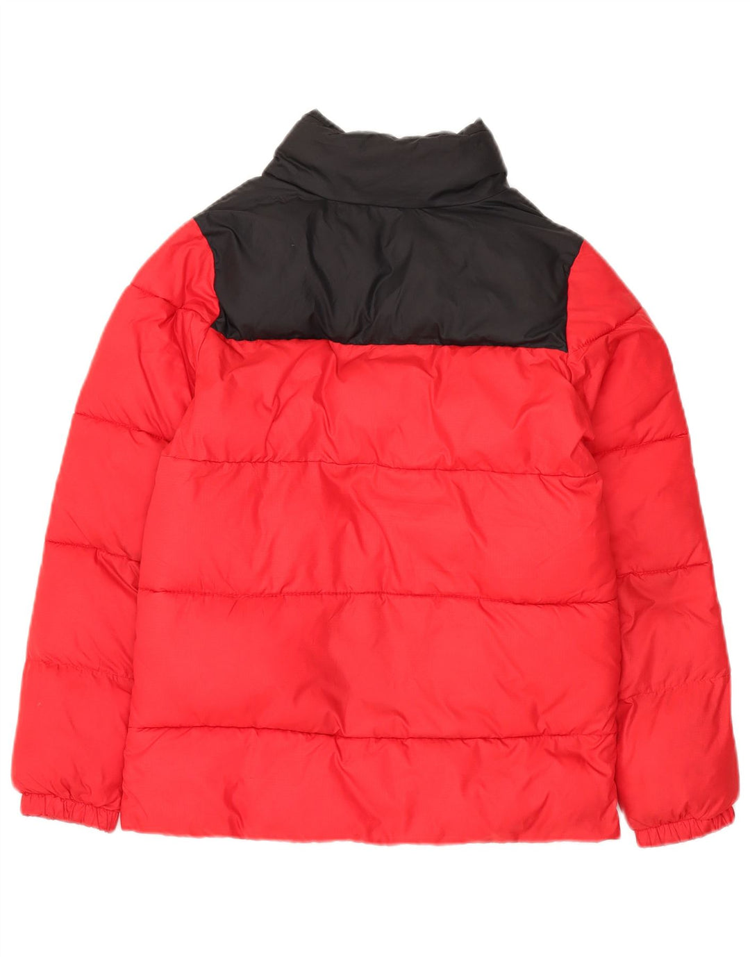 Columbia Boys Padded Jacket 14-15 Years Large Red Colourblock Polyester