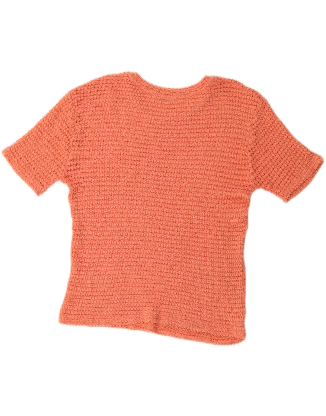 ZARA Womens Trafaluc Oversized Knit Blouse Top UK 14 Medium Orange